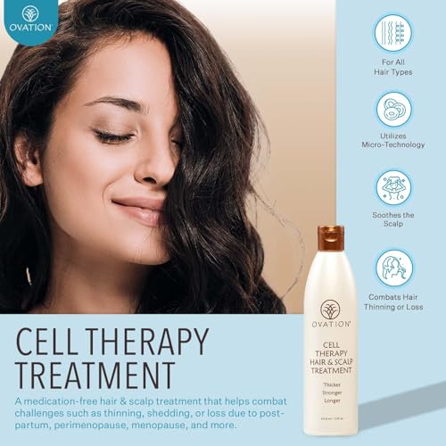 Ovation Hair Cell Therapy Hair Growth & Scalp Treatment - 6 Fl Oz