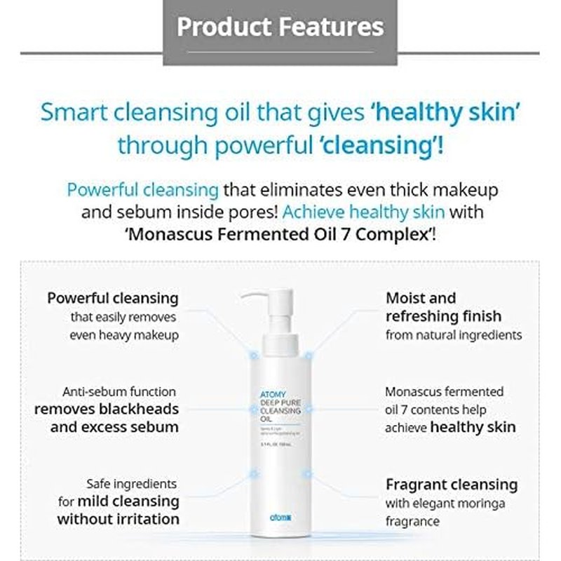 DEEP CLEANSING OIL Atomy Deep Pure Cleansing Oil