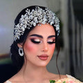 Bridal Headpiece Rhinestone Headband Wedding Tiara for Bride & Bridesmaid
