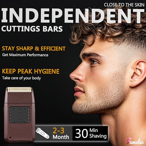 Gold 4 Pack Replacement Foil for Wahl Shaver - Compatible with 5 Star Series Finale