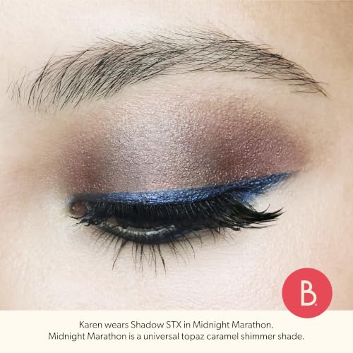 Waterproof Cream-to-Powder Eyeshadow Stick - Midnight Marathon Topaz Caramel