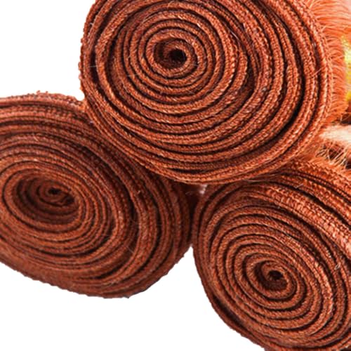 Orange 350# Straight Wave Human Hair Bundles - 18 Inch Brazilian Virgin Hair, 3 Pack