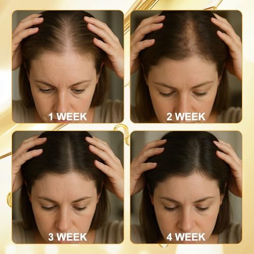 Herbal Hair Oil with Rosemary, Coconut, Black Seed & Almond - 2 Fl Oz, Scalp Serum for Dry Itchy Scalp, Natural Hair Treatment