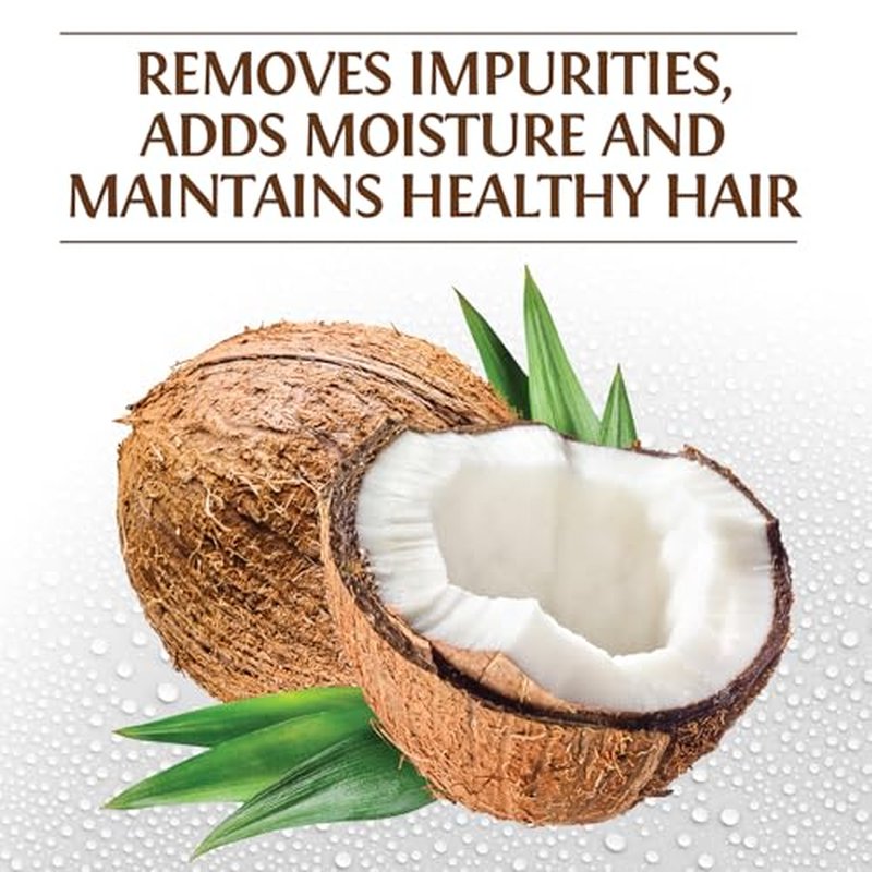 BioSilk Silk Therapy with Natural Coconut Oil Moisturizing Shampoo, Cleanses & Replenishes Moisture, Sulfate, Paraben & Cruelty-Free, 12 Oz