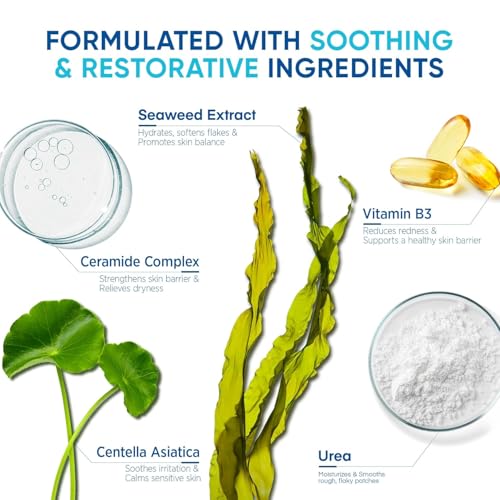 Seborrheic Dermatitis Care Set Face Wash Serum & Face Cream - Fragrance-Free Routine for Sensitive Skin