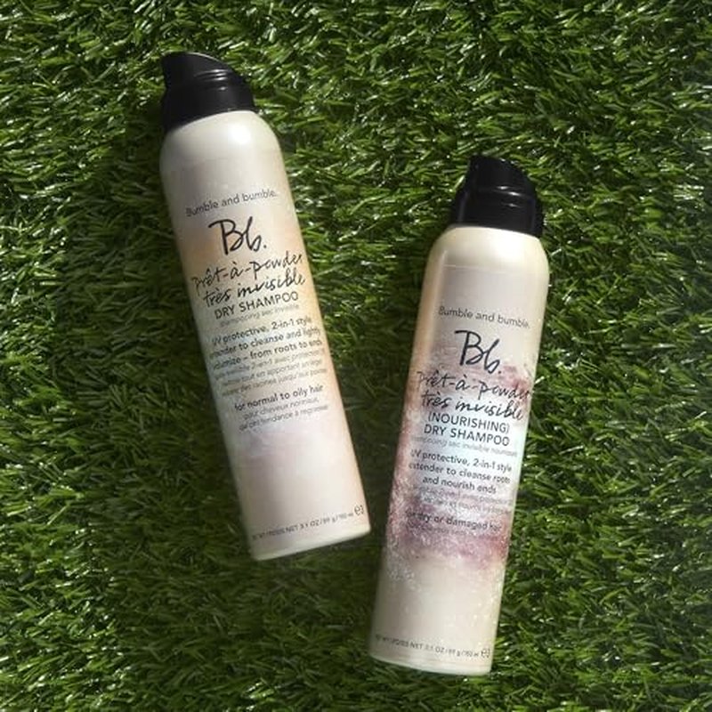 Bumble and bumble. Pr?t-?-powder Tr?s Invisible Volumizing Dry Shampoo | Volumizing, Dry-Cleansing, UV Protective + Absorbs Oil | Curly, Wavy, Straight