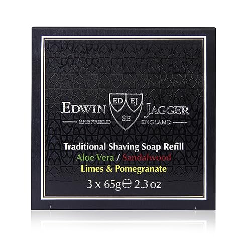 Natural Shaving Soap Refill Pack - 3 x 2.3oz Organic & Paraben-Free