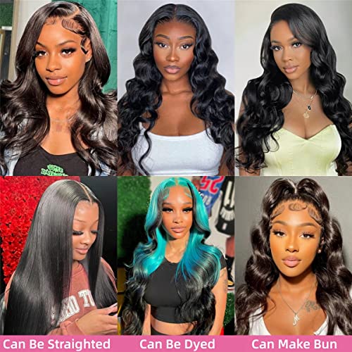 14 Inch Body Wave HD Lace Frontal Human Hair 13x4 Brazilian Virgin Closure