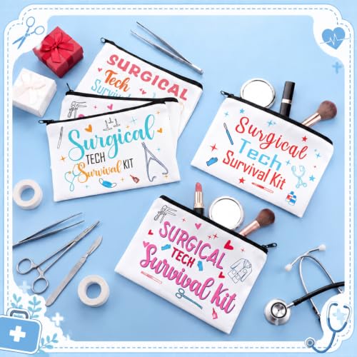 20 Pcs Surgical Tech Week Gift Cosmetic Bag - Medical Staff Appreciation Set