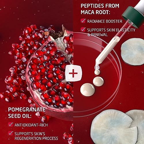 Weleda Plumping Night Cream with Pomegranate & Maca Root Peptides – Plant-Rich Moisturizer