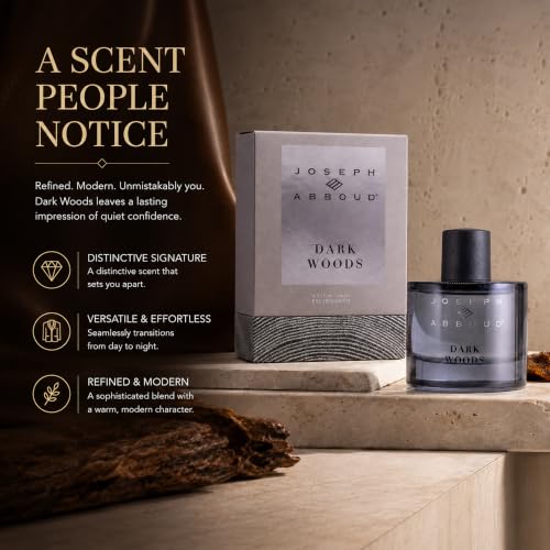 Dark Woods Men’s Eau de Parfum 3.4 fl oz - Warm Woody Fragrance