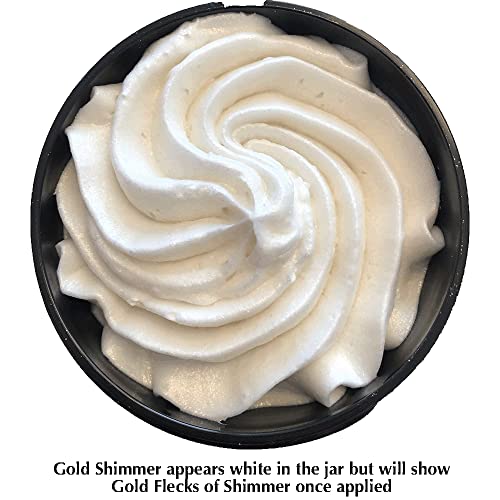 Glimmer Goddess Body Shimmer Butter for Glowing Skin - Gold Super 4oz (Variation)