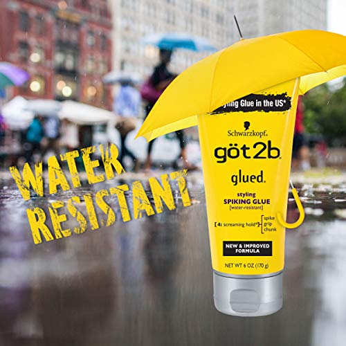 Got2b Glued Styling Spiking Hair Gel, 6 oz (Count of 3)