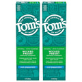 Natural Fluoride Toothpaste with Peppermint - 2 Pack, 4.7 oz Tubes