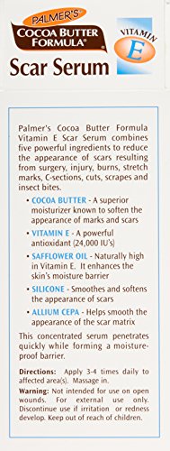 Palmer's Cocoa Butter Scar Serum 1 oz Pack of 2 for Skin Scar Treatment