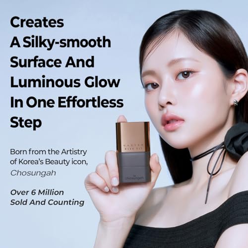 Mega Fit Master Glow Stick Foundation with Brush, 120H Long Lasting Radiant Coverage, All-in-One Stick for Easy Application, K-Beauty, Shade 23, 0.56oz (02 Sand Beige)