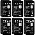 Team Black Lip Balm Bulk Pack - Employee & Teacher Appreciation Gifts