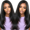 Glueless Human Hair Wigs 9x6 HD Transparent Lace Front Pre Plucked & Cut Straight