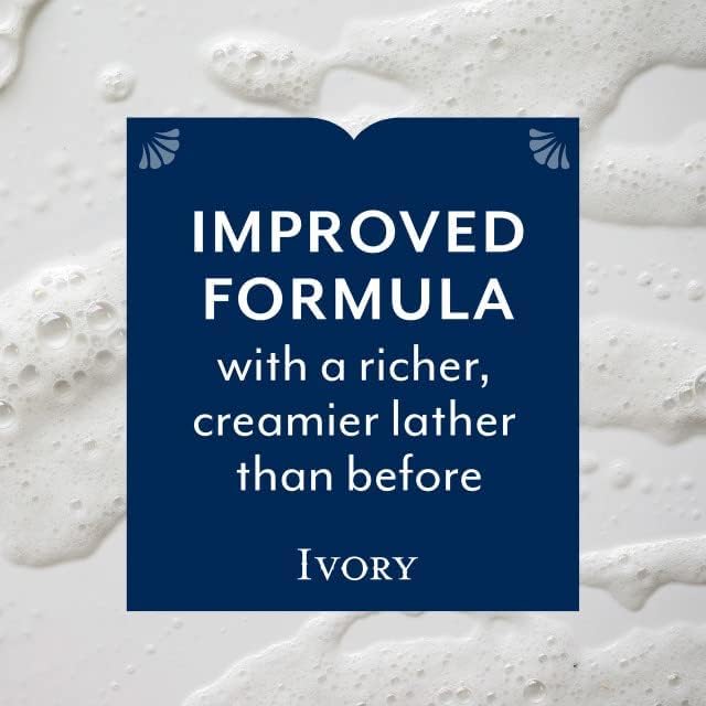 Ivory Body Wash Original 21 Fl Oz Pack of 3 - Gentle Hydrating Cleanser