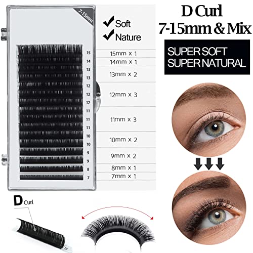 Black B Eyelash Extension Supplies Kit - Professional Lash Set with Tweezers & Dryer