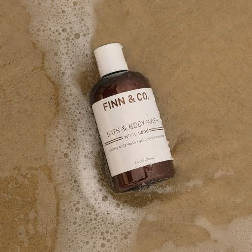 Finn & Co. Beach Scent Body Wash with Aloe & Green Tea - 8 oz, Moisturizing, Sulfate-Free