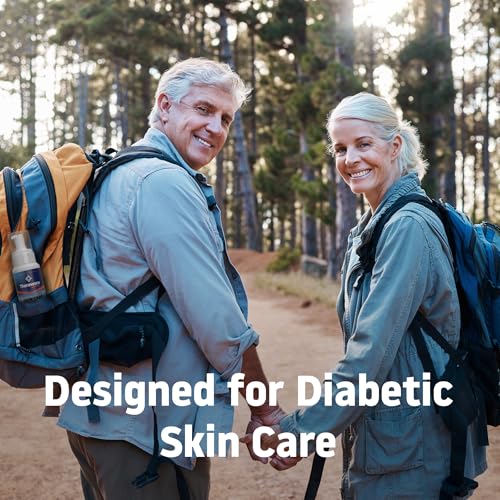 Theraworx Moisturizing Skin Care Foam, Made for People with Diabetes ? 7.1 oz ? 1 count