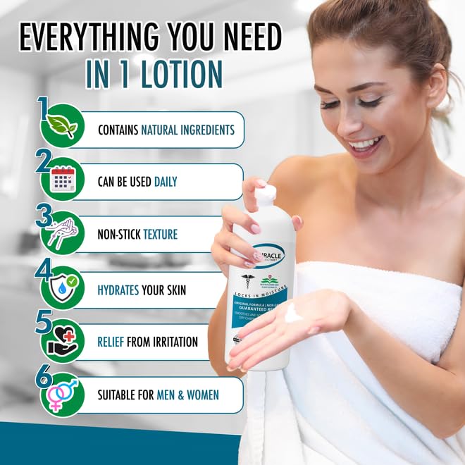 High-Glycerin Body Lotion 16 oz Pump - Original Fresh Scent, Moisturizes 48-72H