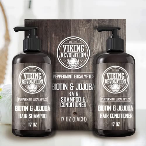Men's Eucalyptus Peppermint Shampoo & Conditioner Set - 17oz Pack of 2