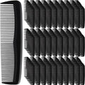 Zopeal 400-Pack Mini Black Hair Combs for Travel with Double Tooth Densities
