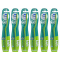 Kids BPA-Free Toothbrush Set - Soft Bristles, 6 Pack, Purple Variation