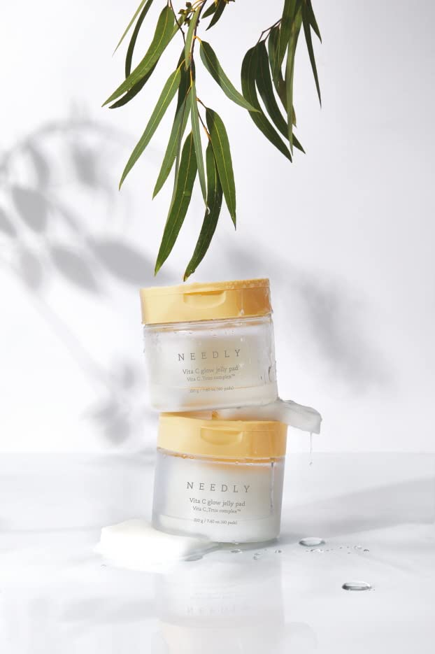 Brightening Exfoliating Toner Pads for Pore Refinement & Hydration – 3.15-inch Cotton Pads