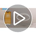 19.7 Inch Gold Ceiling Fan with Lights and Remote - Dimmable, Low Profile Flush Mount, Modern Ceiling Fan for Bedroom Living Room Kitchen