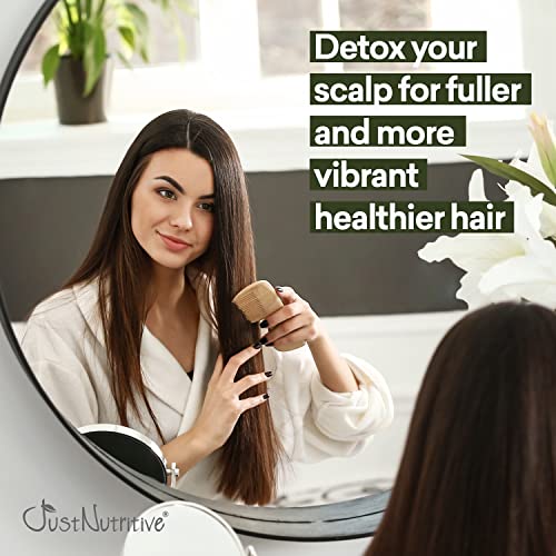 Vinegar Nutritive Hair Rinse for Scalp Detox & Hair Growth - 8 Oz