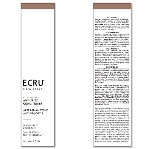 Curl Perfect Anti-Frizz Conditioner - 7 Fl Oz for Curly Hair, Hydrating & Shine