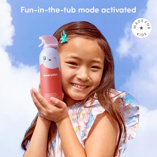 Evereden Kids Cloud Foam Body Wash - Coconut Splash, Gentle & Dermatologist-Tested