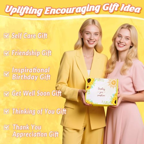 Positive Emotional Support Gifts for Women - Christmas Friendsgiving Best Friend Birthday Gifts, Care Package Gift for Mom Grandma Her Female Girls Sister Wife Besti