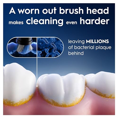 Oral-B Ultimate Clean Replacement Brush Heads Pack of 8 for Oral B iO Electric Toothbrushes - White Variation