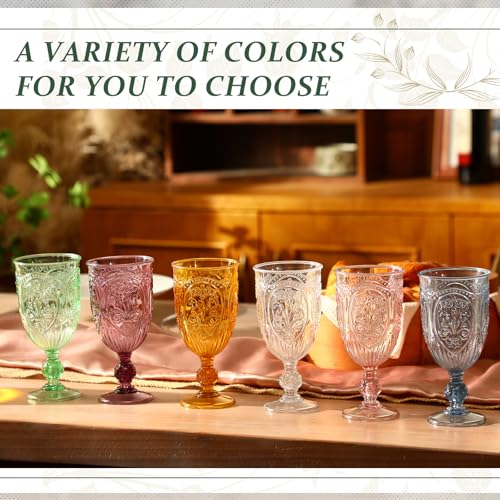 Blue Plastic Wine Goblets Set of 36 - 10oz Vintage Dinnerware - Variation of THIS listing