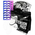 STACY LASH 100 Pairs Set Under Eye Gel Pads for Eyelash Extension - Lint Free Patches with Vitamin C and Aloe Vera Lash Supplies and Beauty tools - Hydrogel Eye Pads - Skin Moisturizes