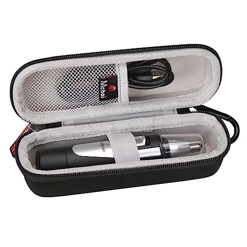 Mchoi Hard Carrying Case for ZORAMI Ear and Nose Hair Trimmer, Battery-Operated, Shockproof Waterproof Case