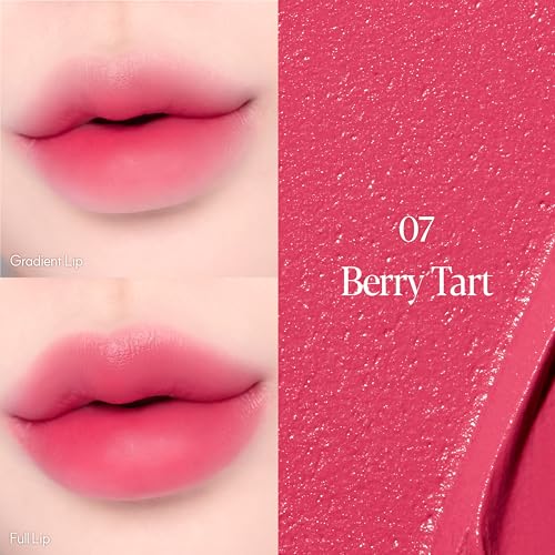 Espoir Couture Lip Tint #7 Berry Tart - Smudge-Proof Matte Lip Stain with Soft Creamy Texture