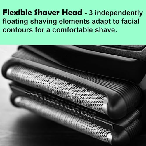 WOERGG 21B Series 3 Replacement Shaver Head for Braun Electric Razor - 2 Count