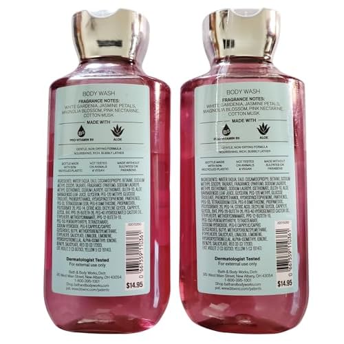Bath & Body Works Shower Gel, Gift Set of 2, 10oz Each (Hello Beautiful)
