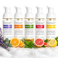 Mini Foaming Hand Soap 5 Pack - Organic, TSA-Friendly Travel Size - 5 Scents