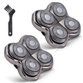 Shaver Replacement Blades for Pitbull Shaver PRO 4 Head - 2 Pack