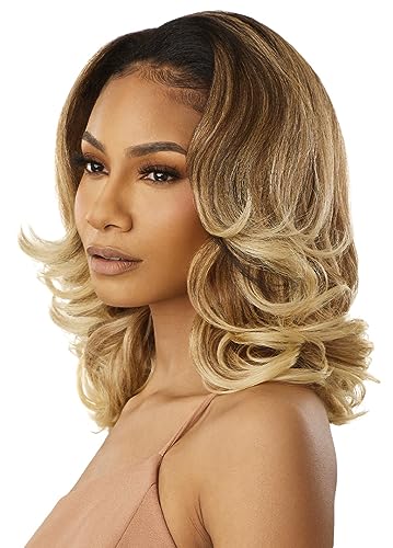 Outre Quick Weave Neesha H307 Half Wig Jet Black - Easy Self-Style Synthetic Hair