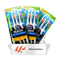 Adult 4K Logistics Soft Bristle Toothbrush Pack - 21 Count, Ergonomic Design