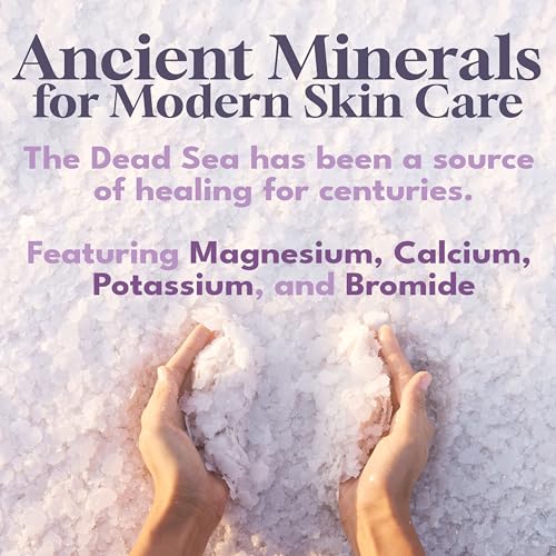 Dead Sea Salts for Bath Soaking - 2 Lb Pack of 2 Mineral Bath Salts for Relaxation & Skin Relief