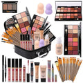 All in One Makeup Kit with Eyeshadow Palette, Lip Gloss & Brushes – DA112 Variation