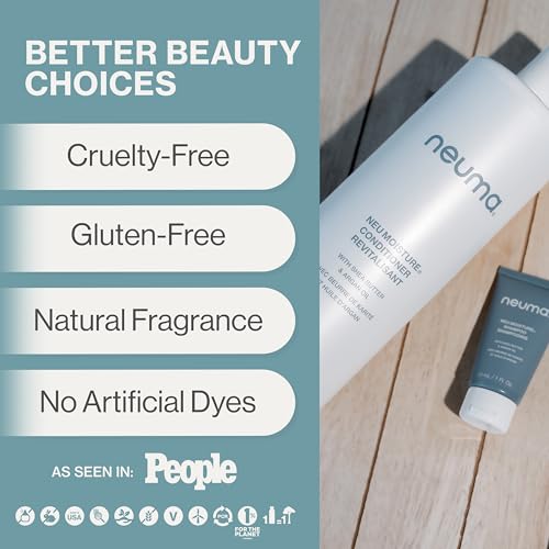 Sulfate-Free Moisturizing Conditioner with Shea Butter & Argan Oil - Vegan & Color Safe for Dry Hair